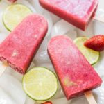 Berry Avocado Popsicles