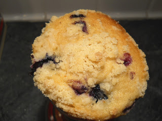 Browned Butter Blueberry Muffins