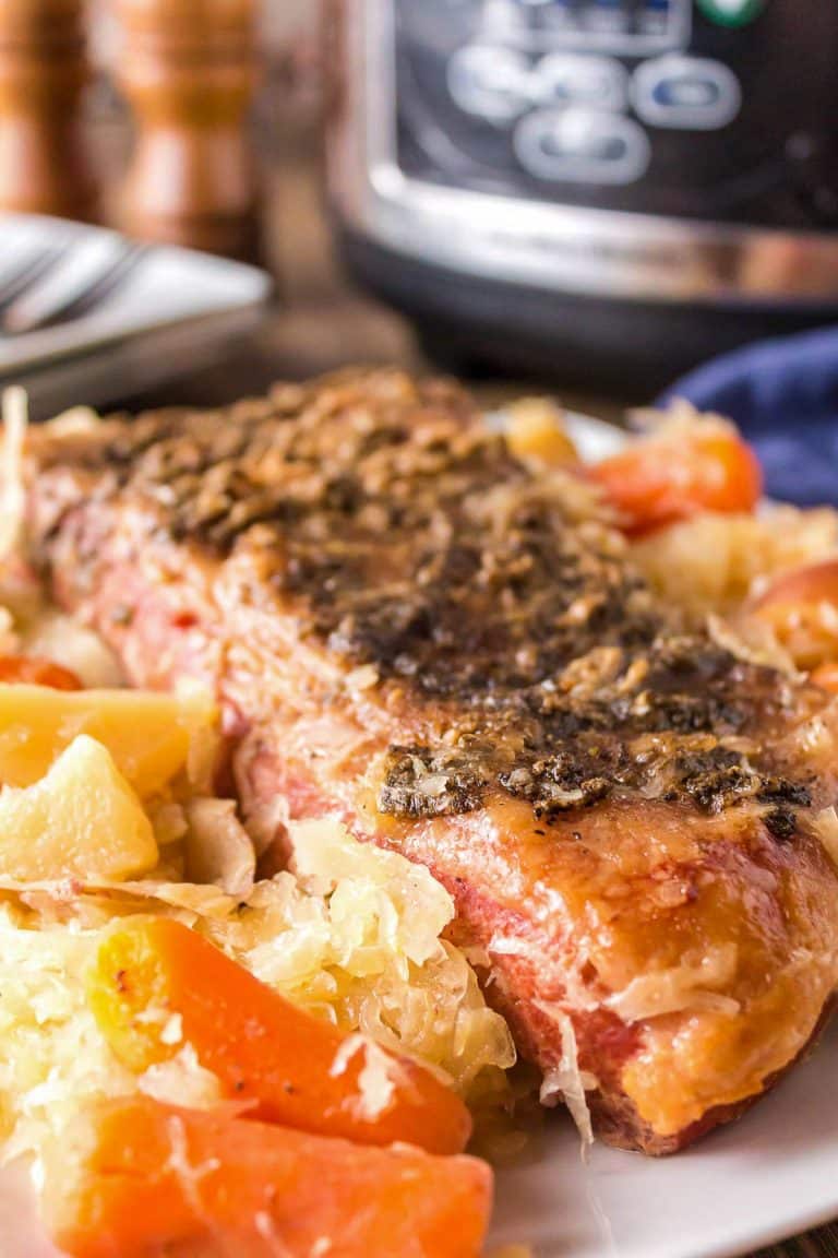 Slow Cooker Corned Beef and Sauerkraut