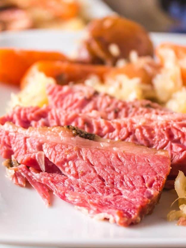 Slow Cooker Corned Beef and Sauerkraut