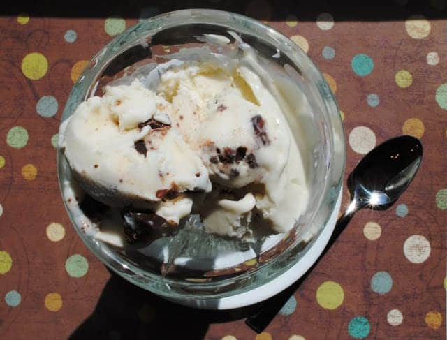 Fresh Mint Chocolate Chunk Ice Cream