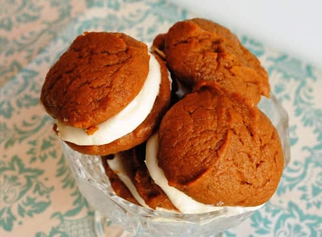 Pumpkin Whoopie Pies recipe from Neighborfoodblog.com