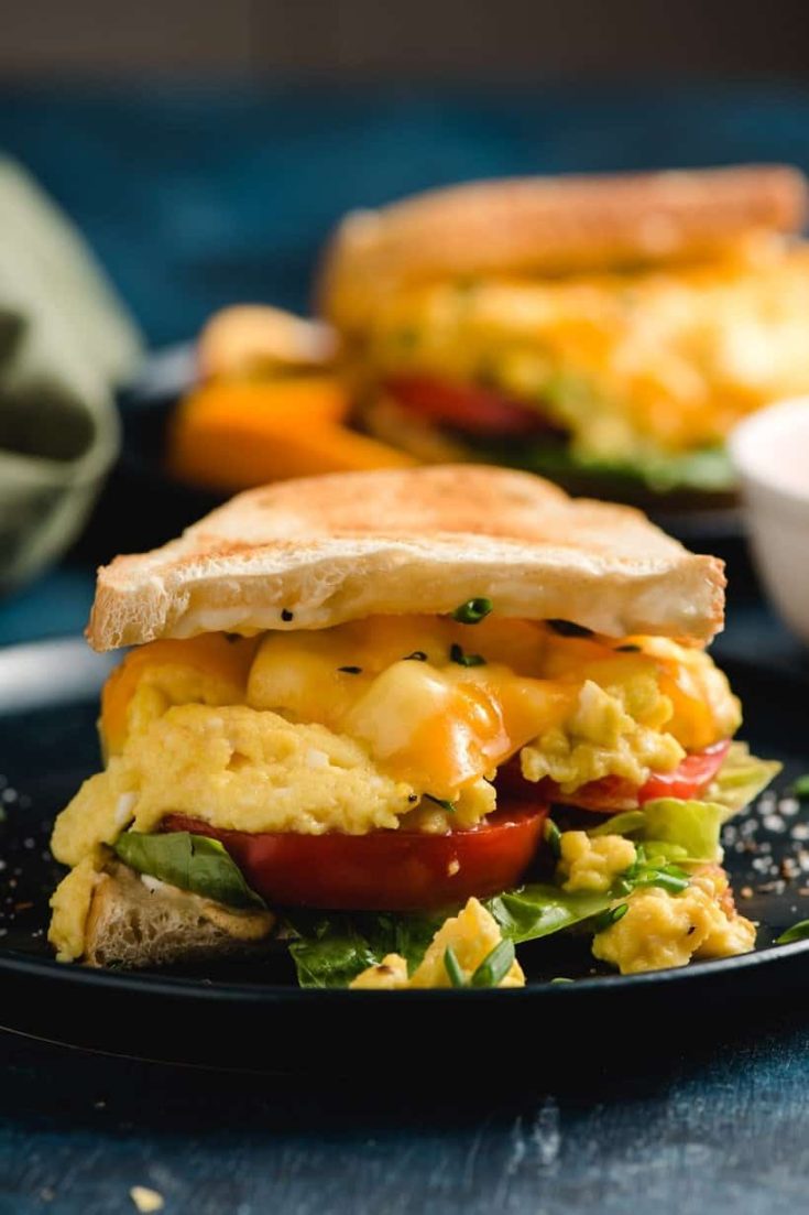 Egg & Tomato Sandwich Recipe 