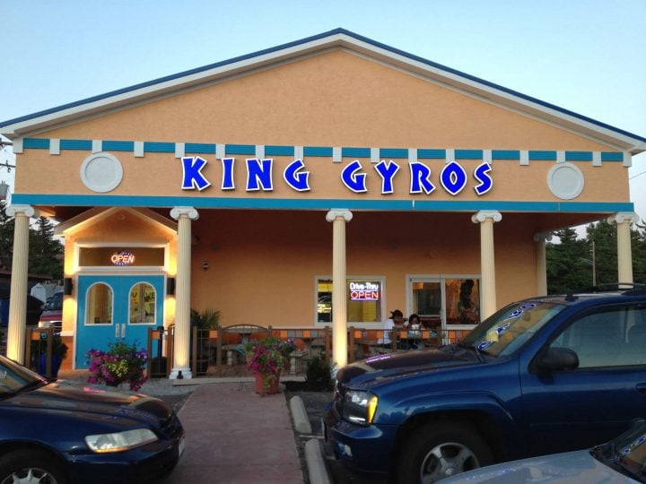 Love the Locals King Gyros Restaurant Review Neighborfood