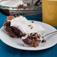 Coffee Chocolate Meringue Pie
