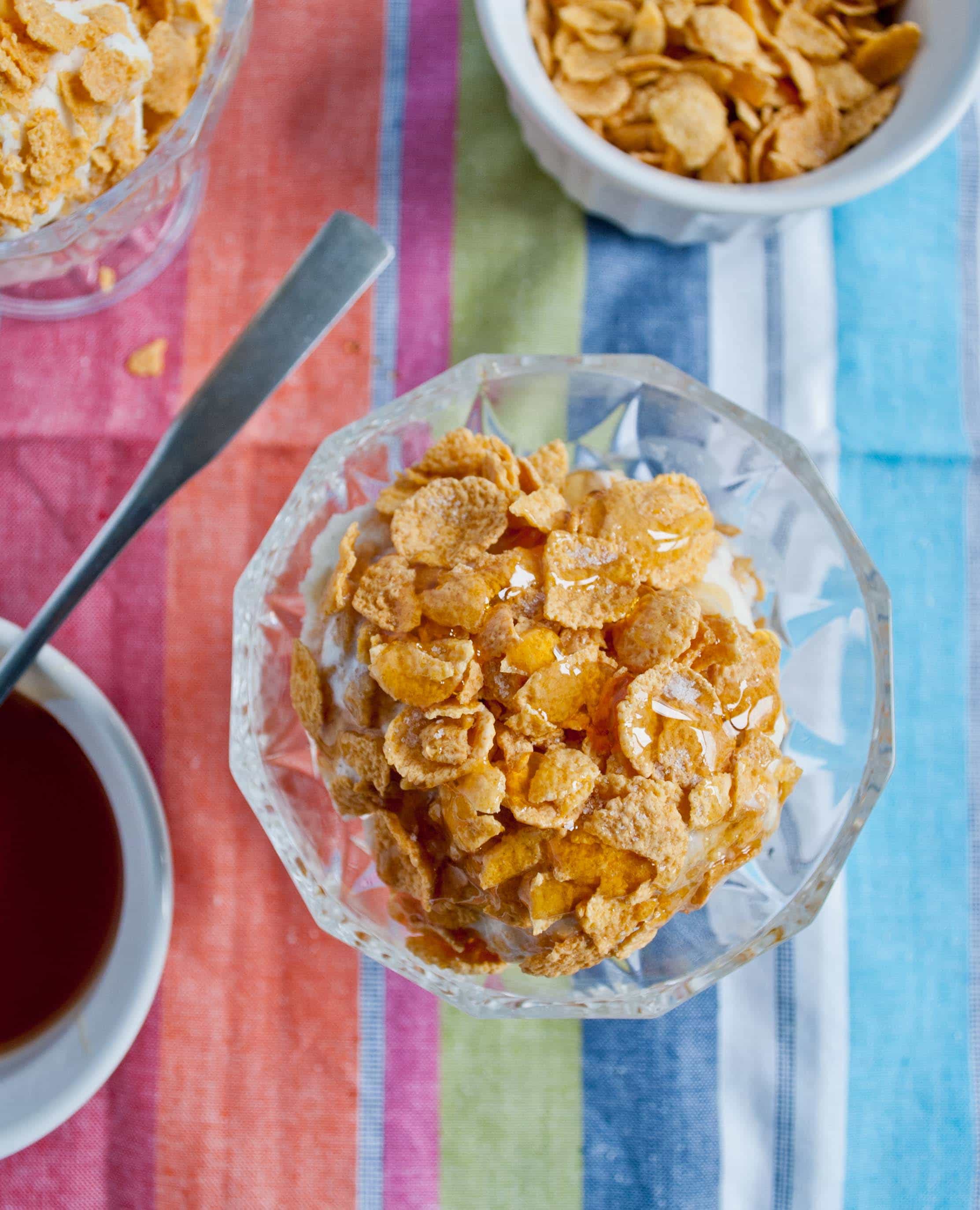 Faux Fried Ice Cream