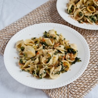 Veggie Orecchiette with Breadcrumbs