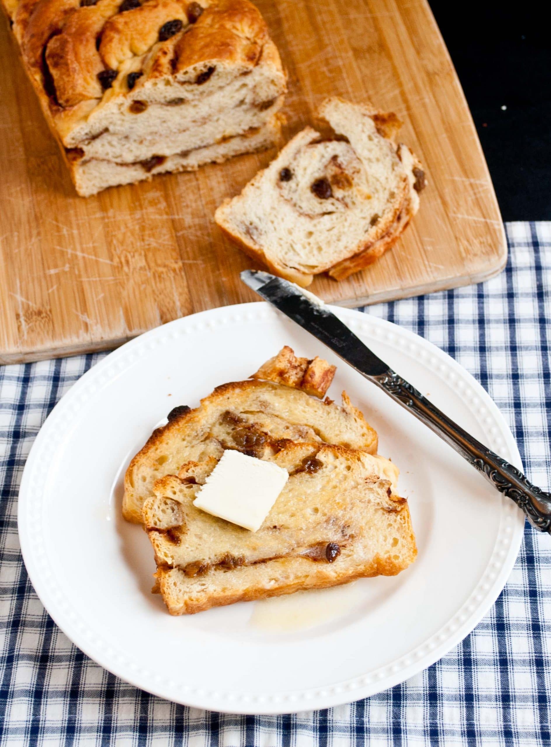 Cinnamon Raisin Bread for the Bread Machine Recipe