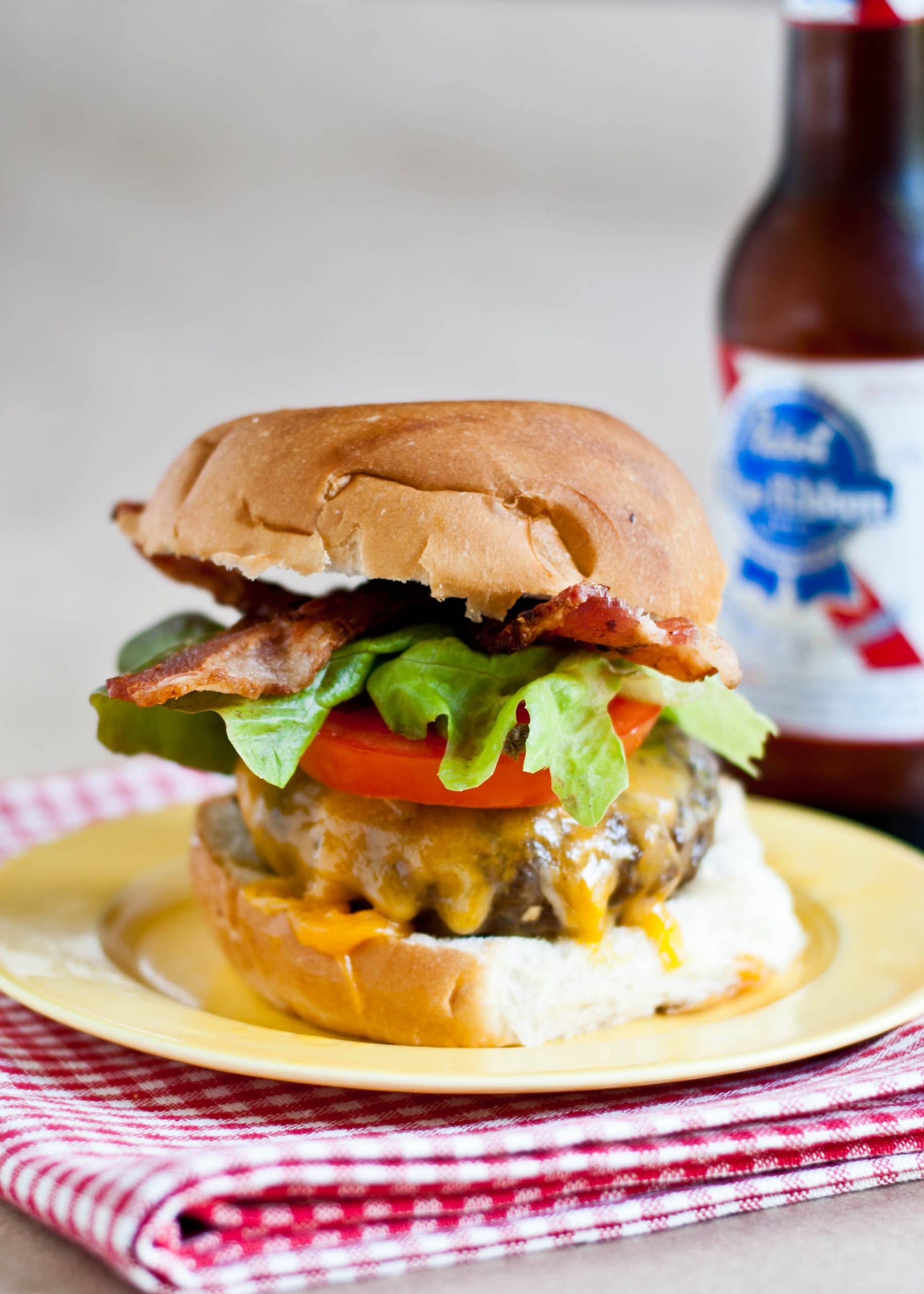 All American Bacon Cheese Burger