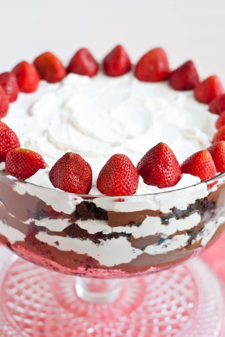 Triple Chocolate Punch Bowl Cake NeighborFood