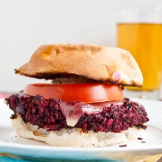 The Ultimate Beet and Bean Veggie Burgers