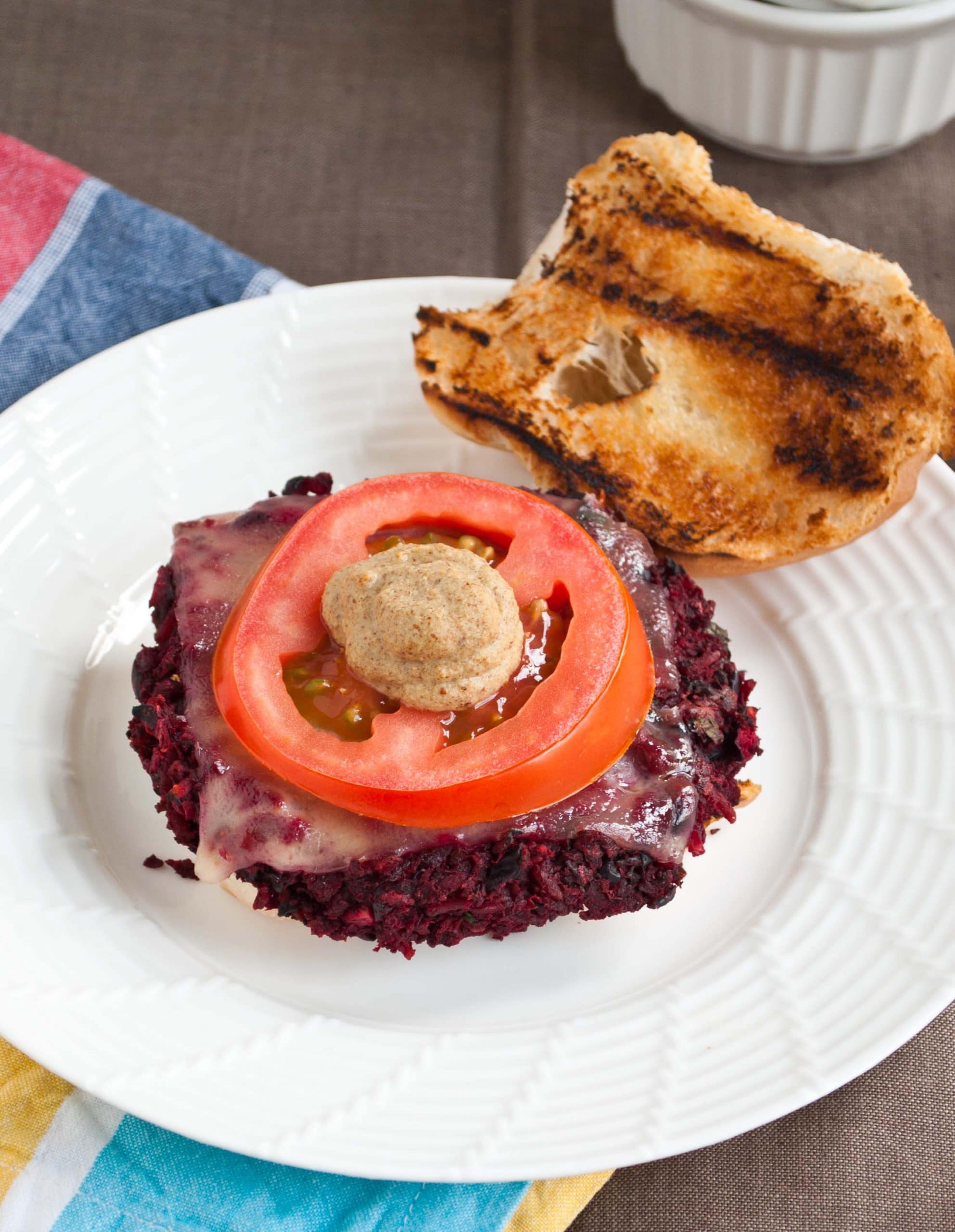 The Ultimate Beet and Bean Veggie Burger