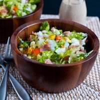 Mediterranean Chopped Salad with Creamy Greek Dressing