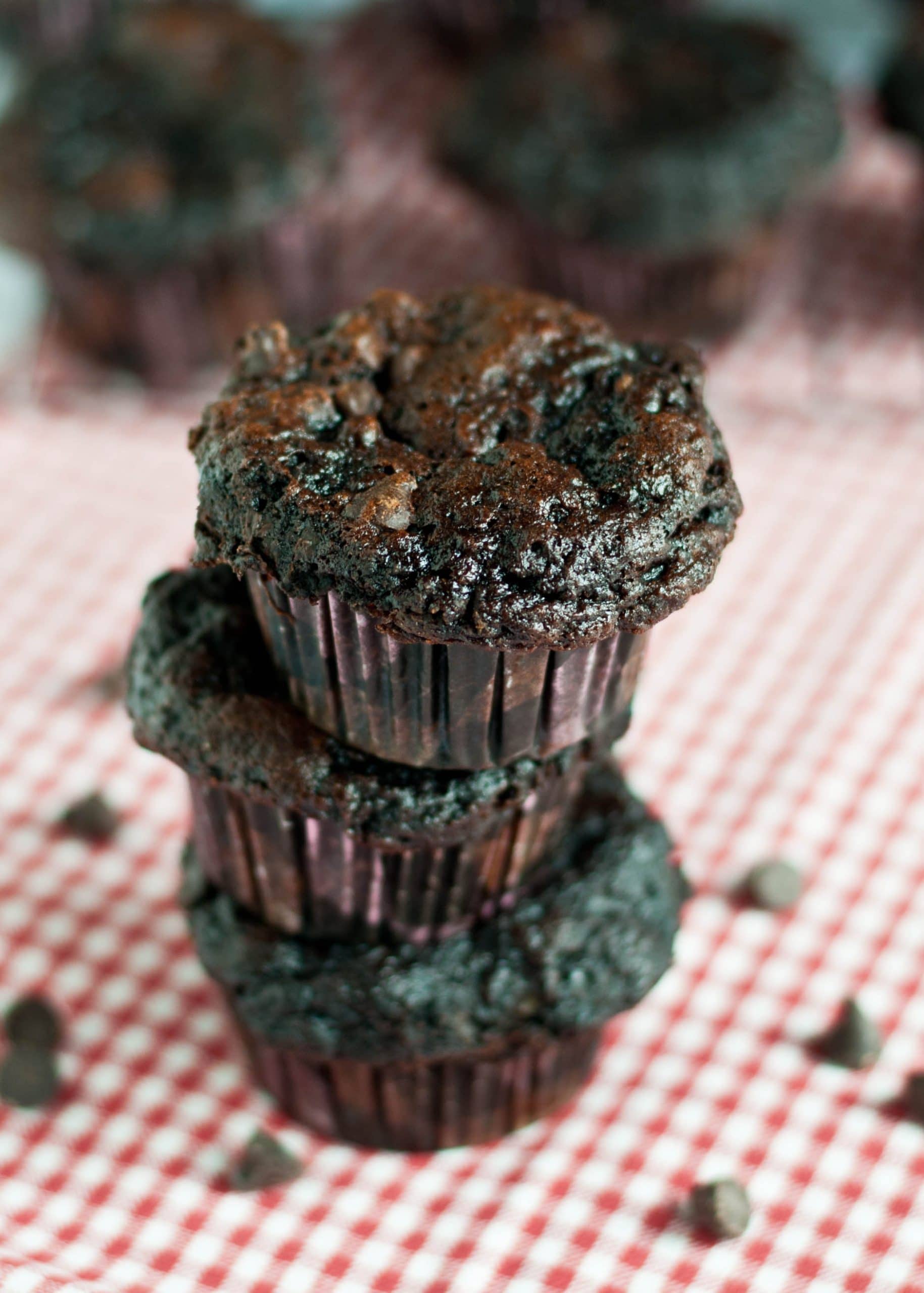 Skinny Fudge Muffins | Neighborfoodblog.com