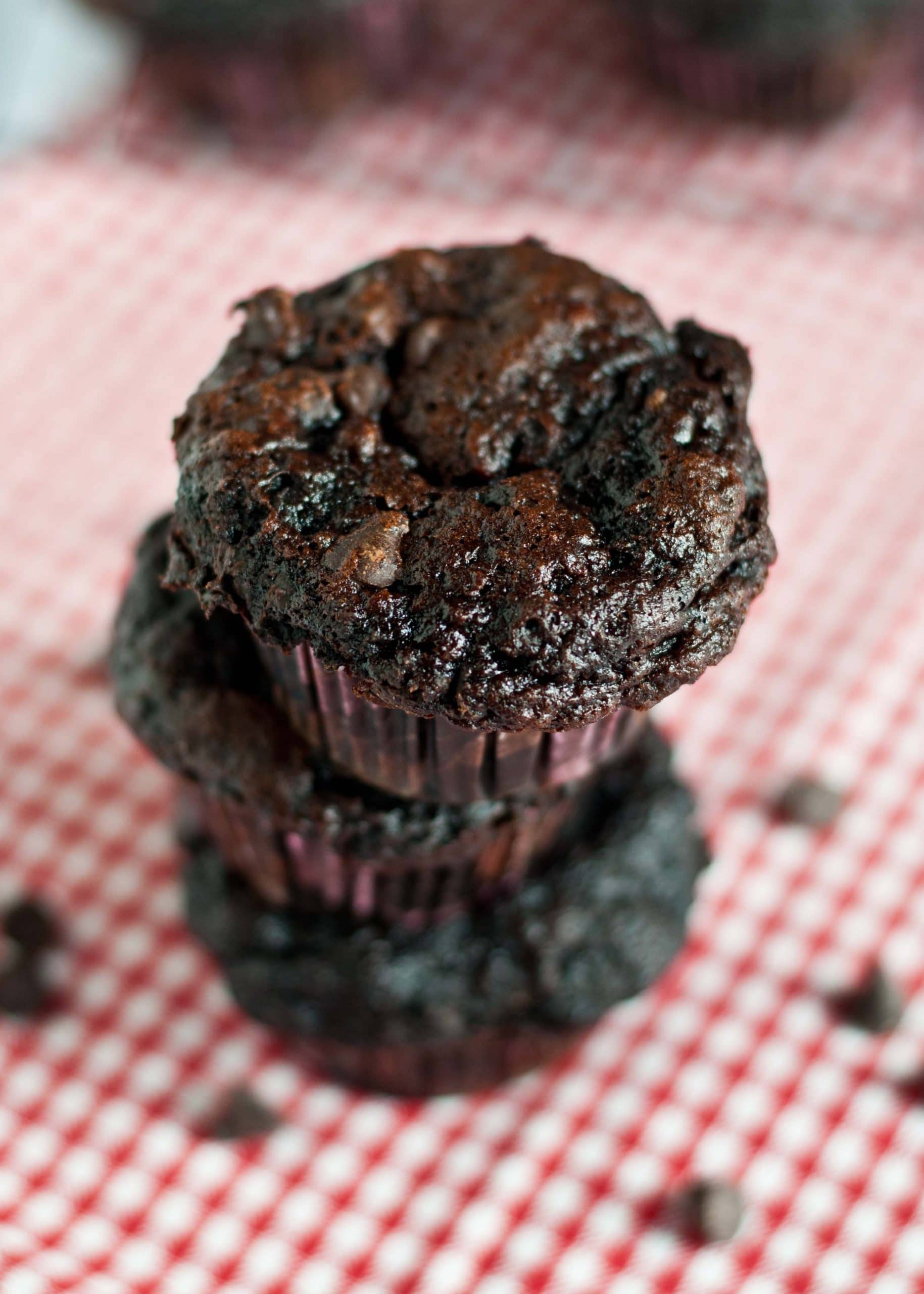 Skinny Fudge Muffins