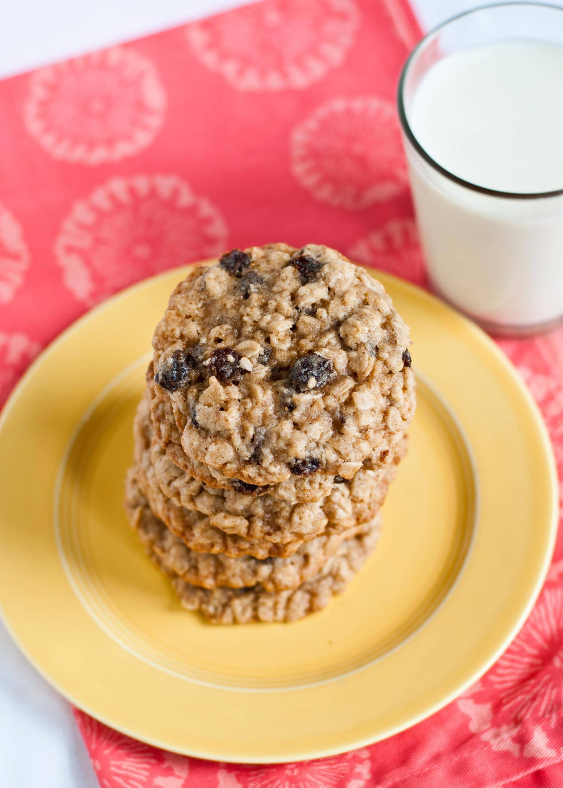 Classic Oatmeal Raisin Cookies | Neighborfoodblog.com