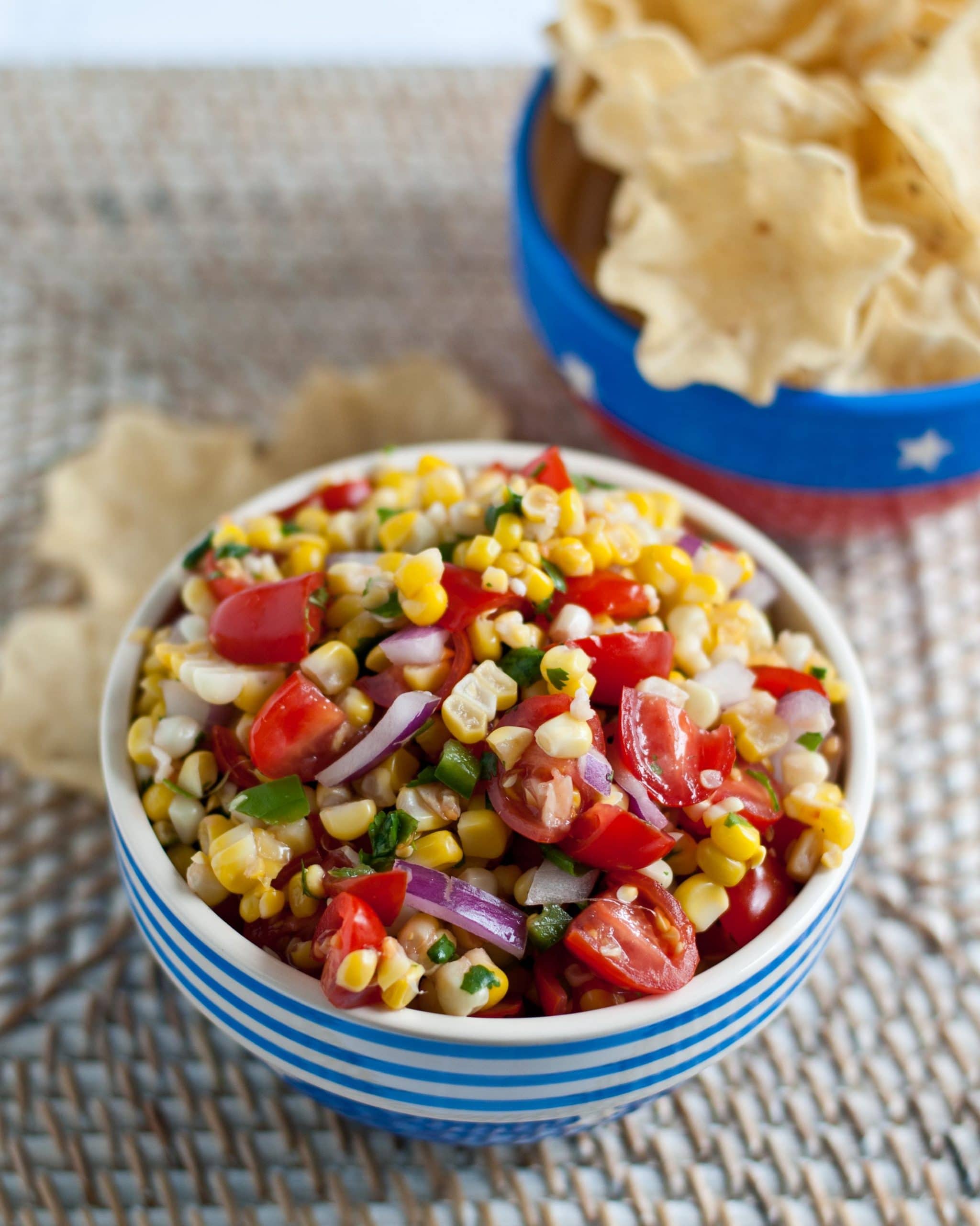 Grilled Sweet Corn Salsa | Neighborfoodblog.com