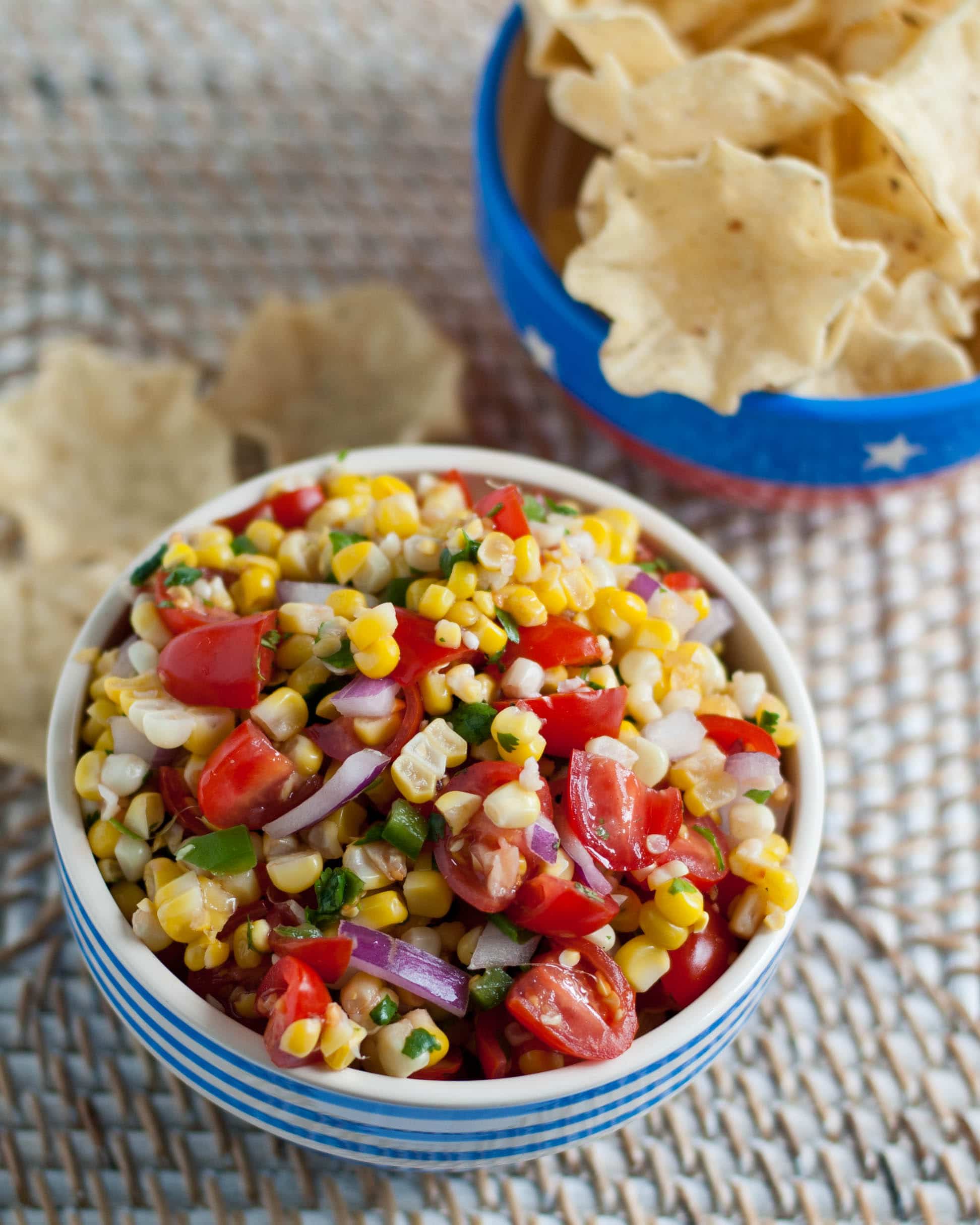 Grilled Sweet Corn Salsa | Neighborfoodblog.com