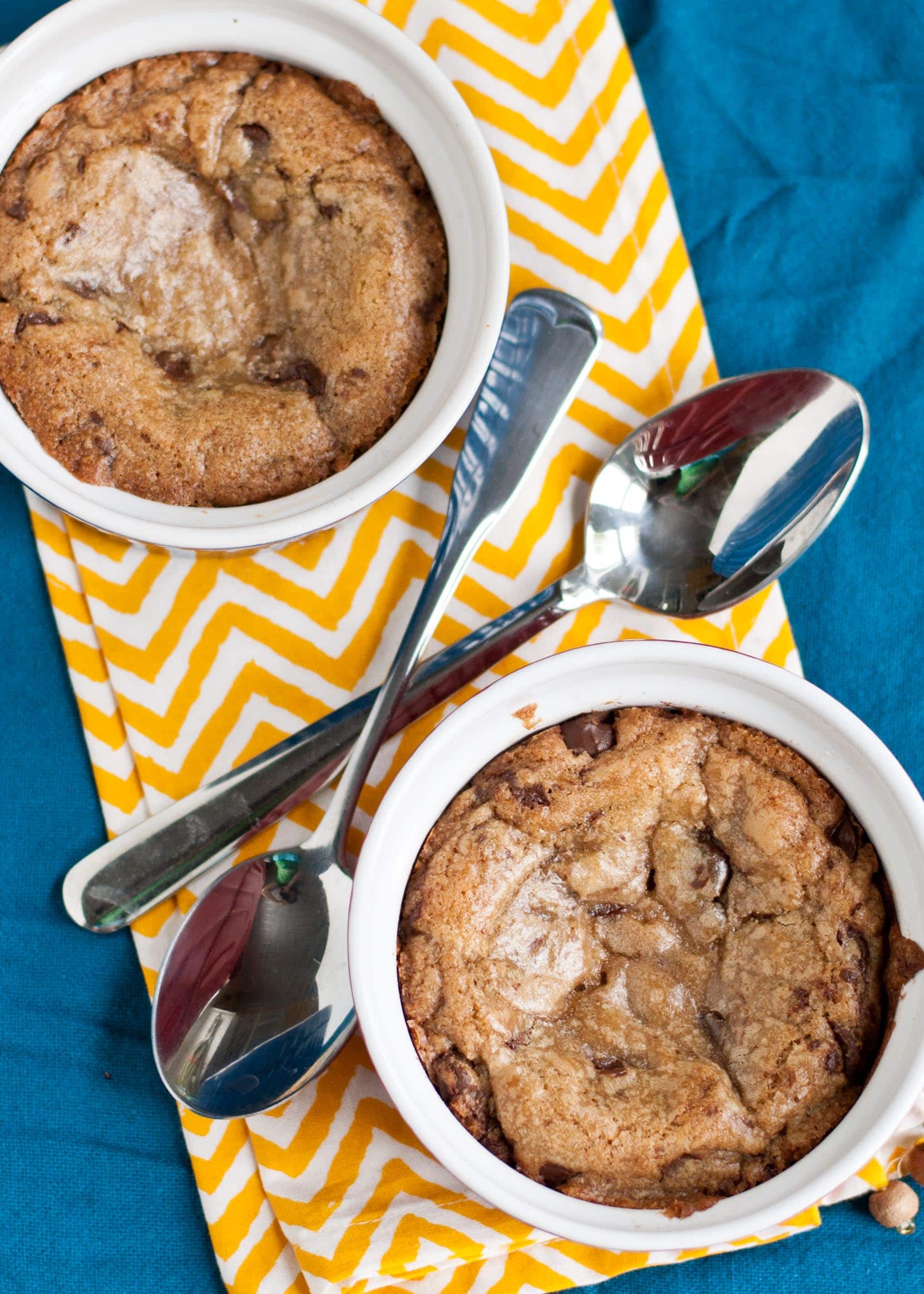 Deep Dish Chocolate Chip Cookie Sundaes | Neighborfoodblog.com