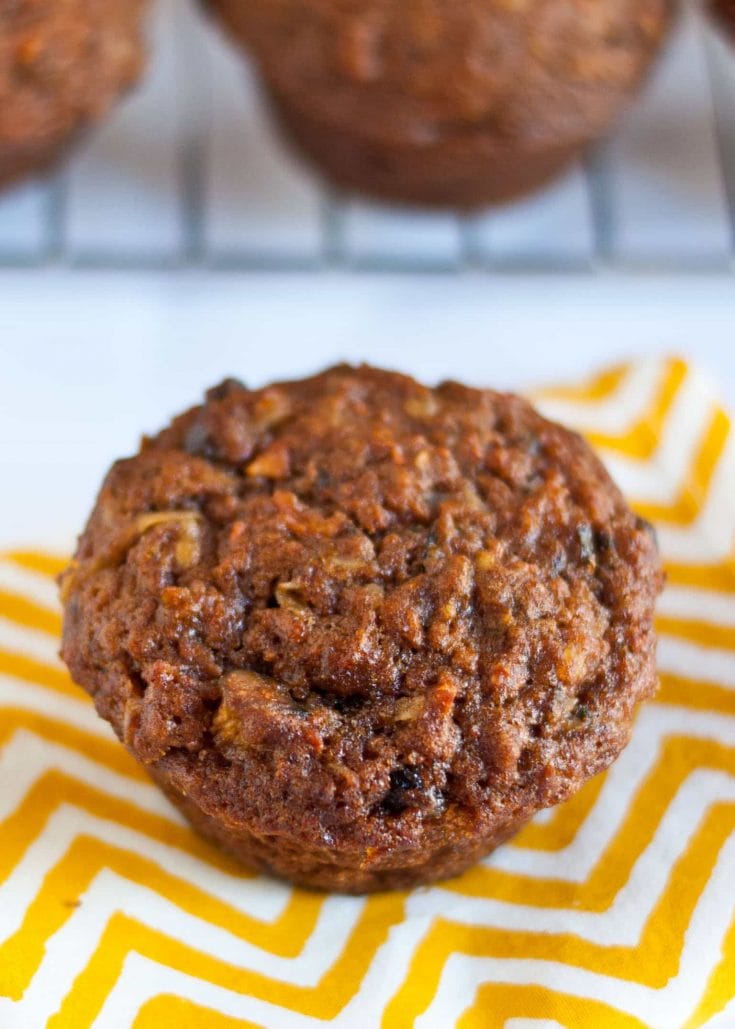 Citrusy Zucchini Muffins