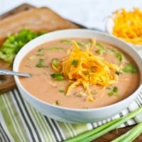 Slow Cooker Spicy Buffalo Chicken Soup