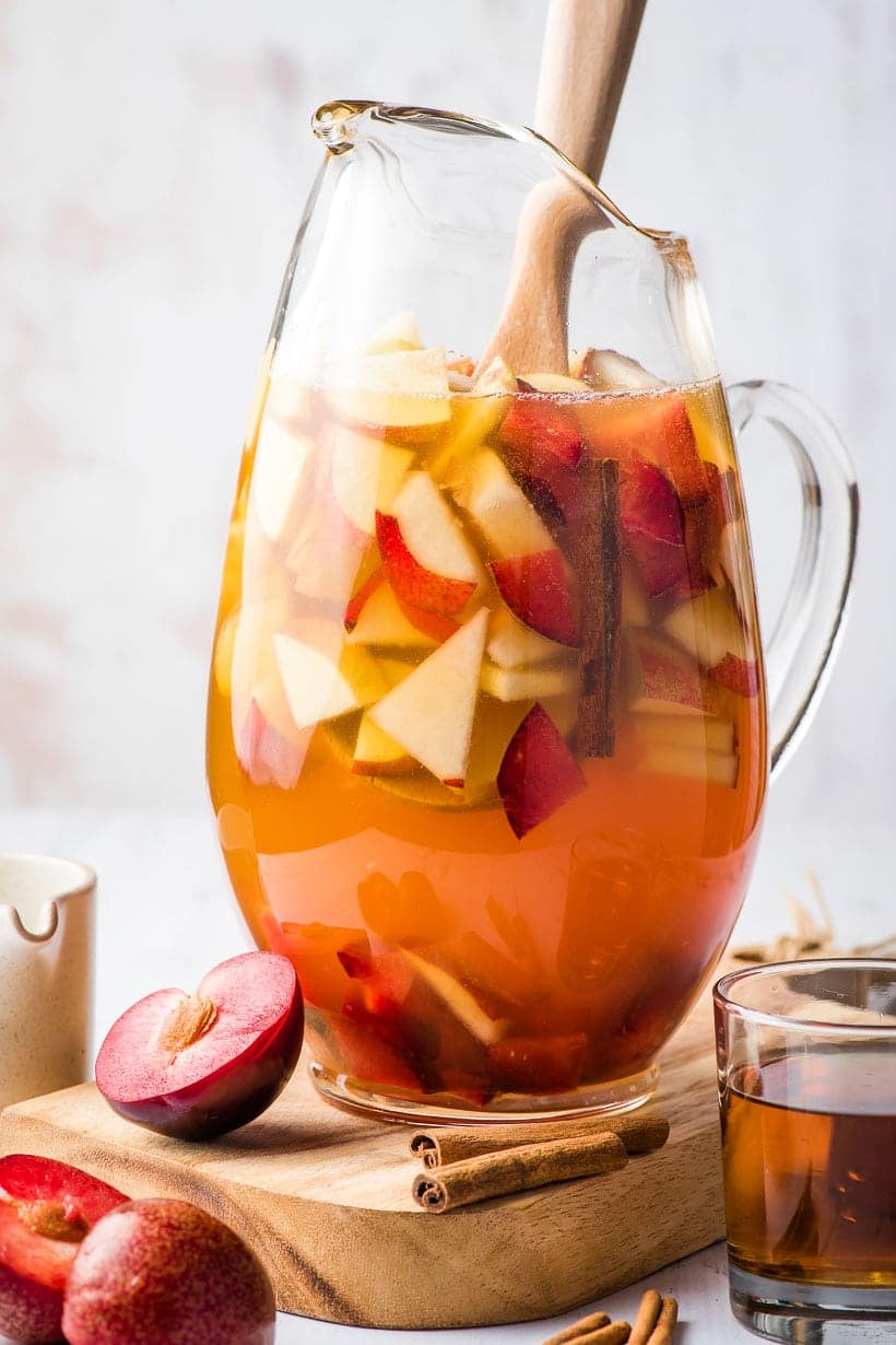 Autumn Apple Sangria  The Kitchen is My Playground