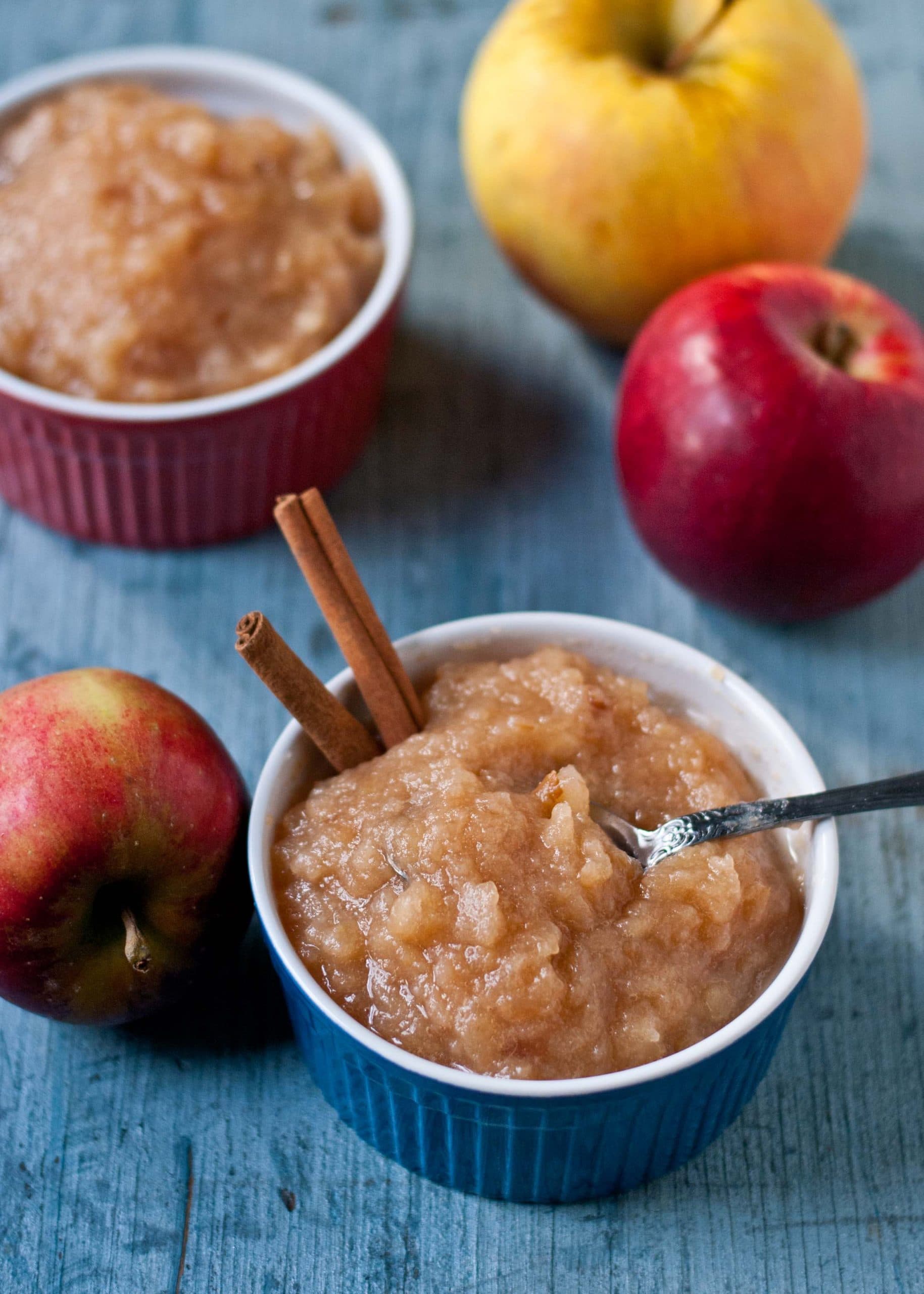 Let your slow cooker do all the work for you with this Easy Crock Pot Applesauce Recipe!