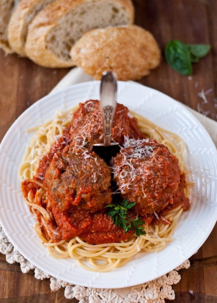 Classic Spaghetti and Meatballs