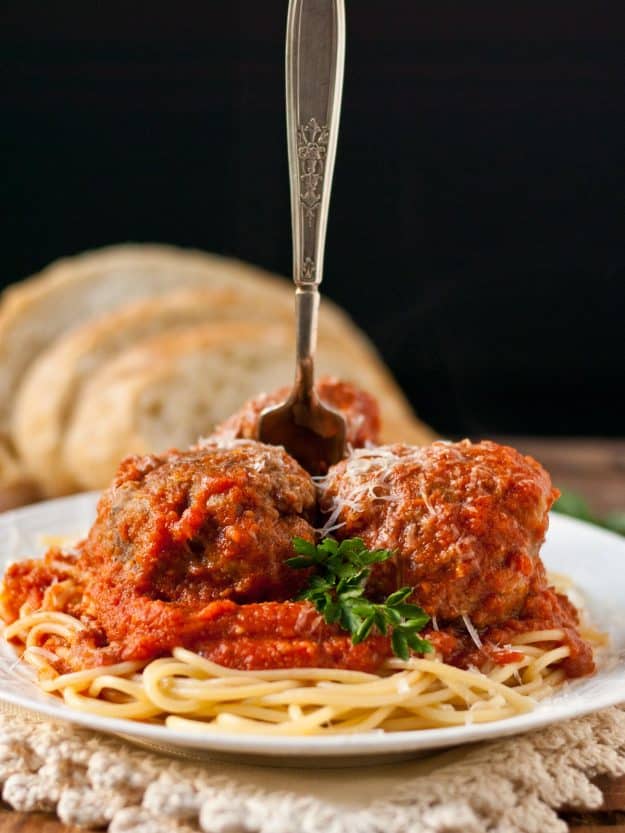 Homemade Sauce for Spaghetti and Meatballs