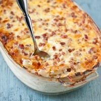 Potatoes and Apples Au Gratin with Skellig Cheddar Cheese