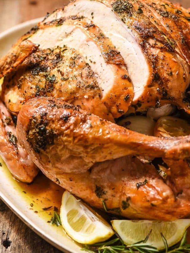Easy Garlic and Herb Oven Roasted Turkey Story