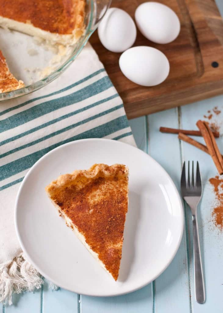 Custard Pie | Neighborfoodblog.com - Easy to make, even easier to eat!