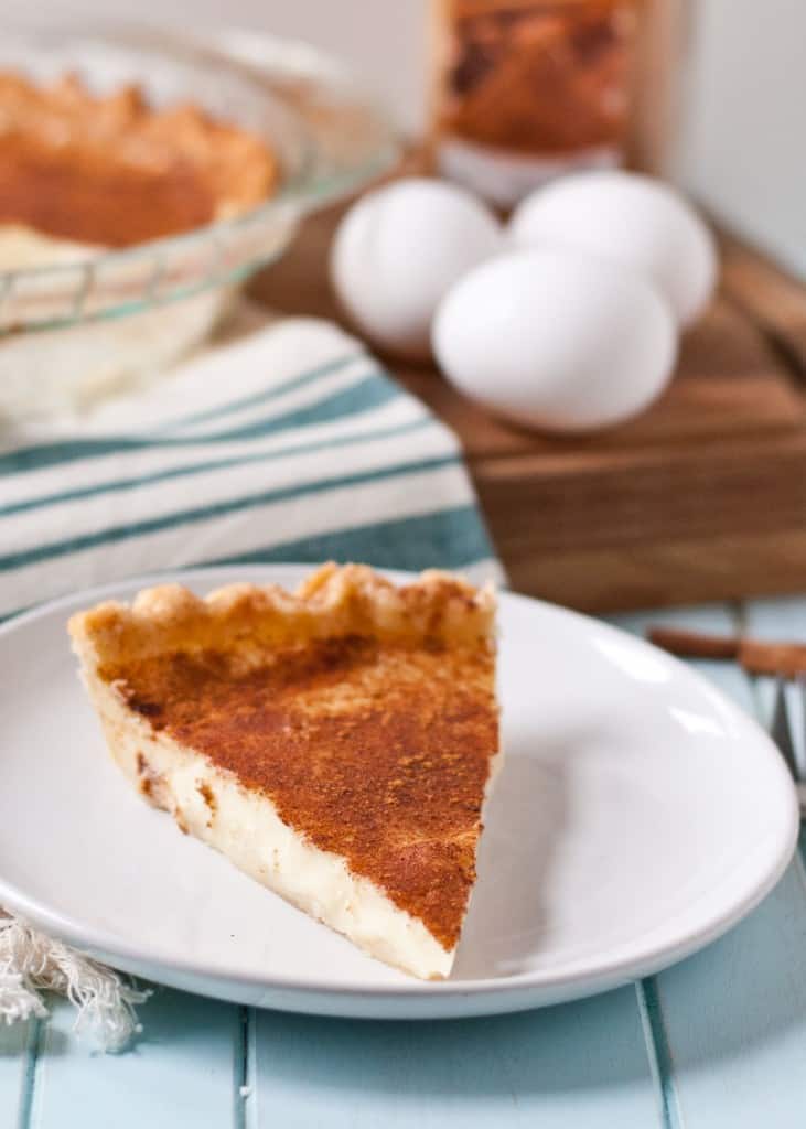 Custard Pie | Neighborfoodblog.com >> Easy to make, even easier to eat! 