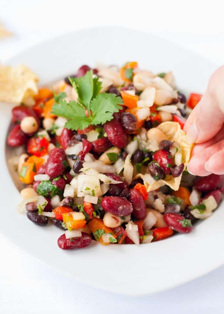 The Best Three Bean Salad | Neighborfoodblog.com