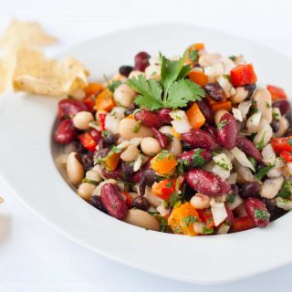 3 Bean Cilantro Lime Salad