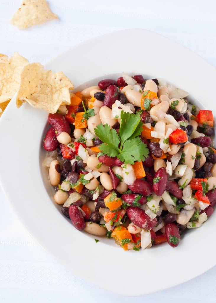 The Best Three Bean Salad | Neighborfoodblog.com