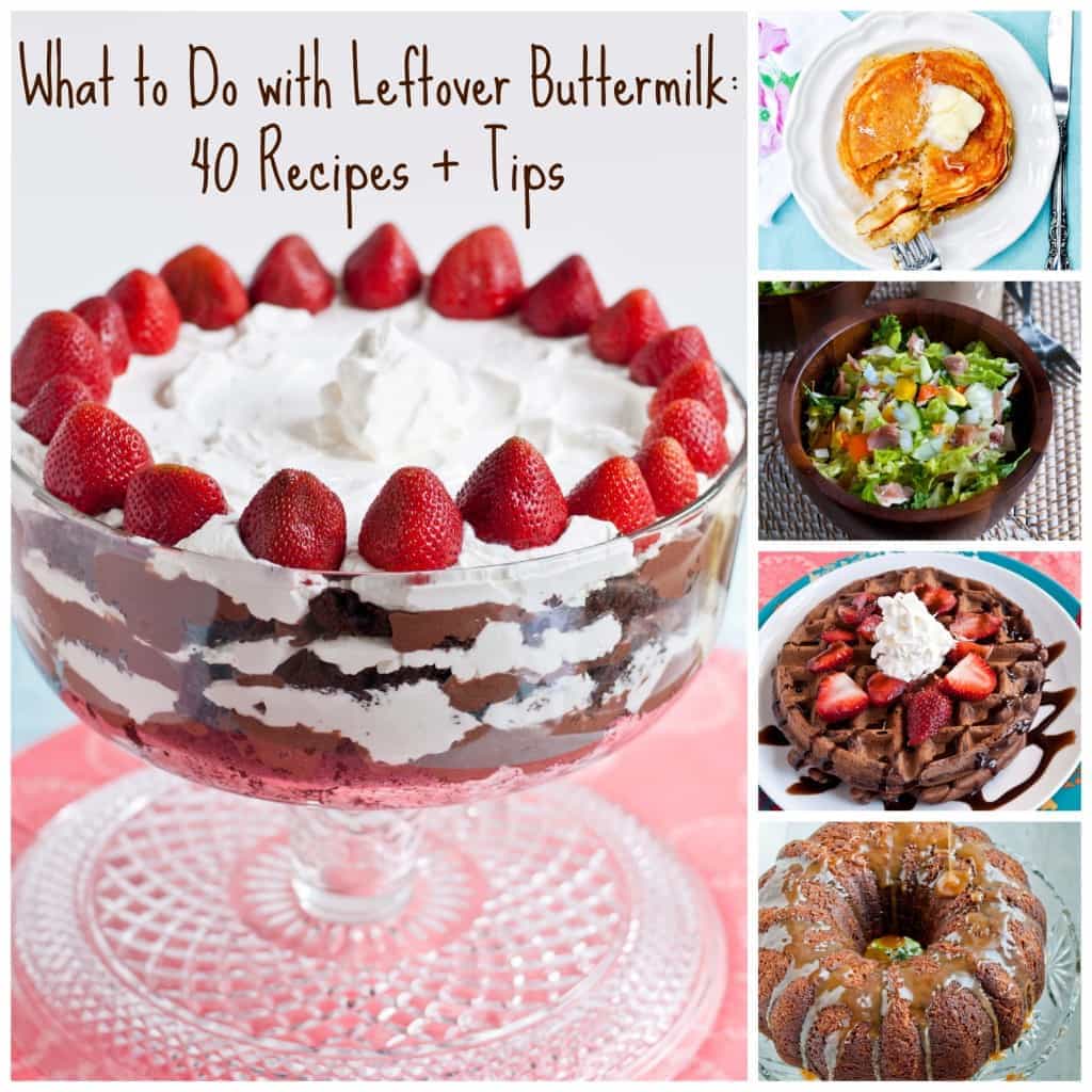 What To Do With Leftover Buttermilk: 40 Recipes + Tips