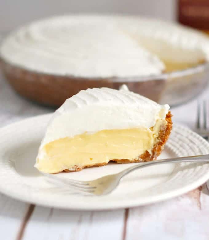 Slice of Margarita Pie