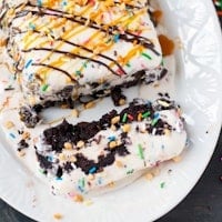 Ultimate Brownie Ice Cream Sundae Cake