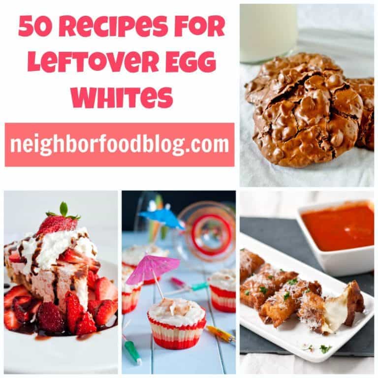50 Recipes to Use Up Leftover Egg Whites