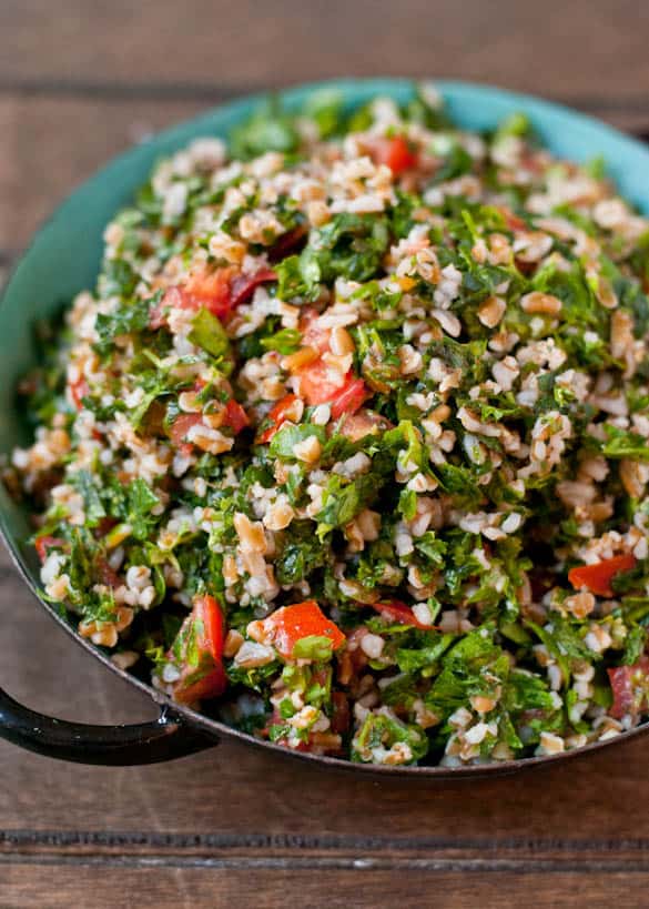 This Tabbouleh Salad is a fresh and light summer side dish.