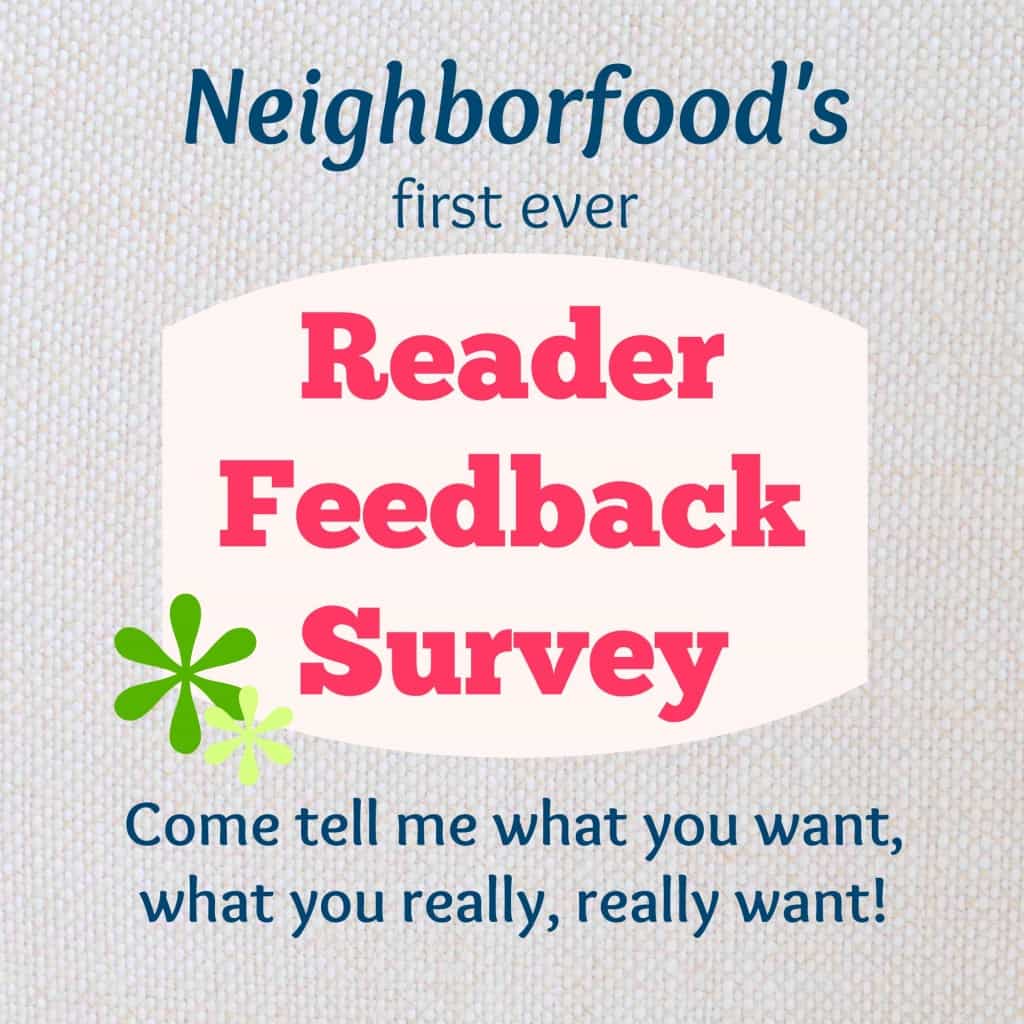 Neighborfood-reader-survey