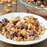 Cherry Almond Crumble Image