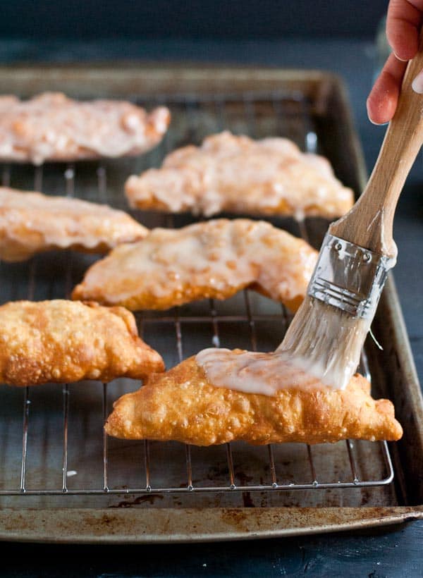 Glazed and deep fried, these Amish Apple Fry Pies are sure to be a hit!