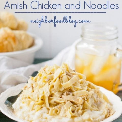 Homemade Amish Chicken and Noodles