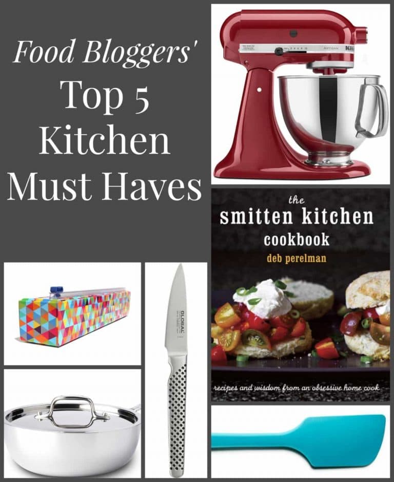Food Bloggers’ Top Five Kitchen Must Haves