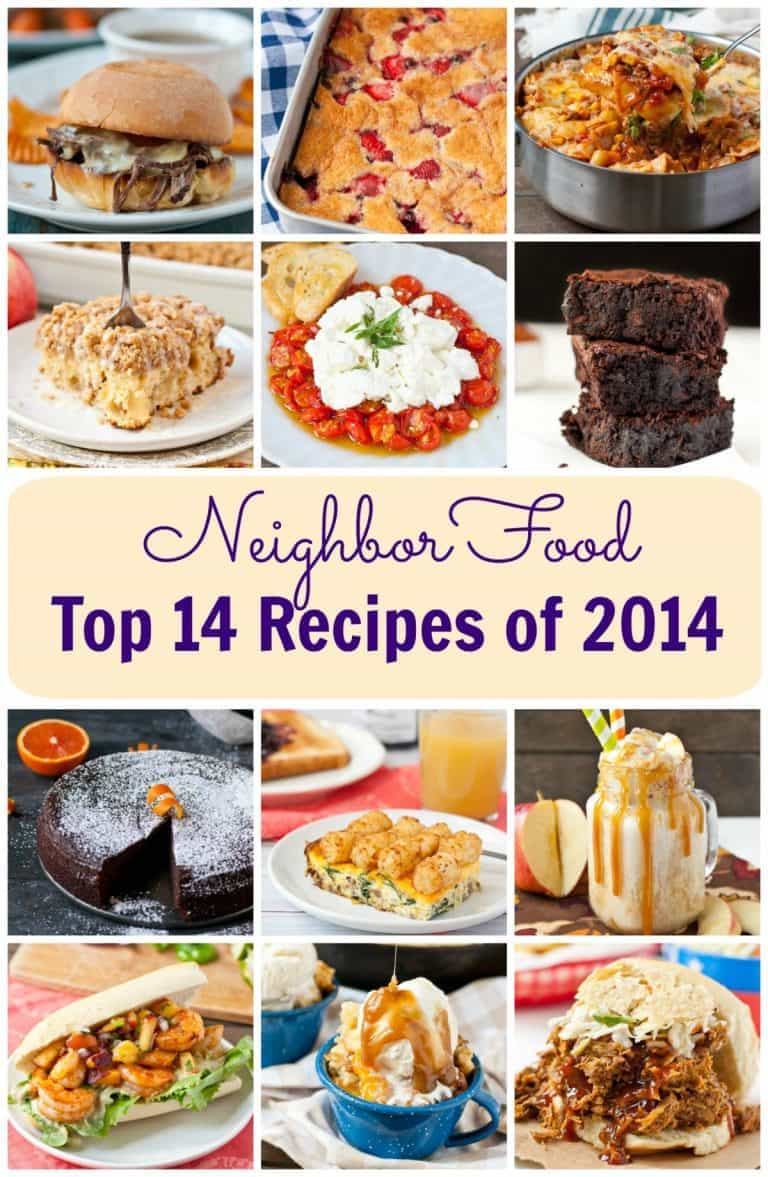 NeighborFood’s Top 14 Recipes of 2014