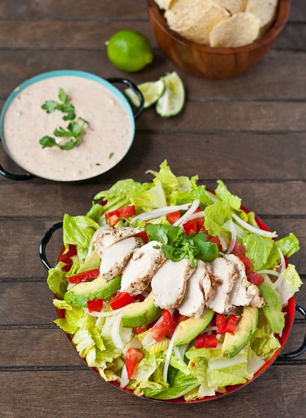 Chipotle Chicken Taco Salad Recipe