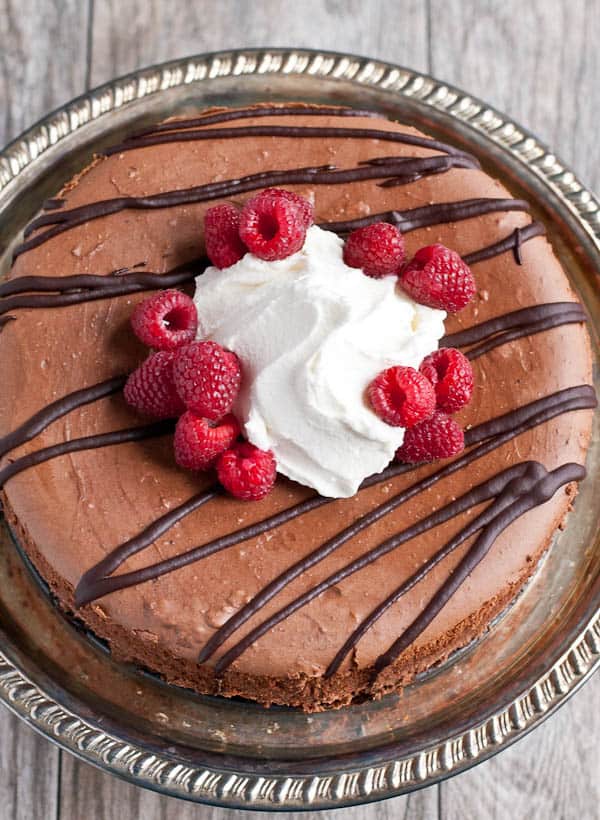 Chocolate Cheesecake Recipe from Neighborfoodblog.com