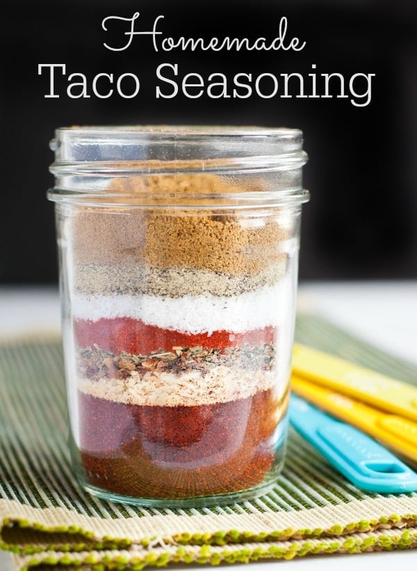 This Homemade Taco Seasoning recipe makes a big batch so you'll have plenty on hand for tacos, soups, and more!